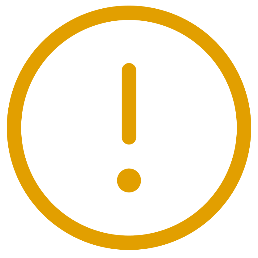 Warning Circle Icon